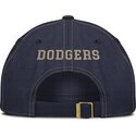 casquette-courbee-bleue-marine-ajustable-avec-logo-beige-fathers-club-unstructured-organic-cotton-los-angeles-dodgers-mlb-nike