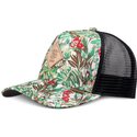 casquette-trucker-verte-et-noire-hft-woven-jungle-djinns