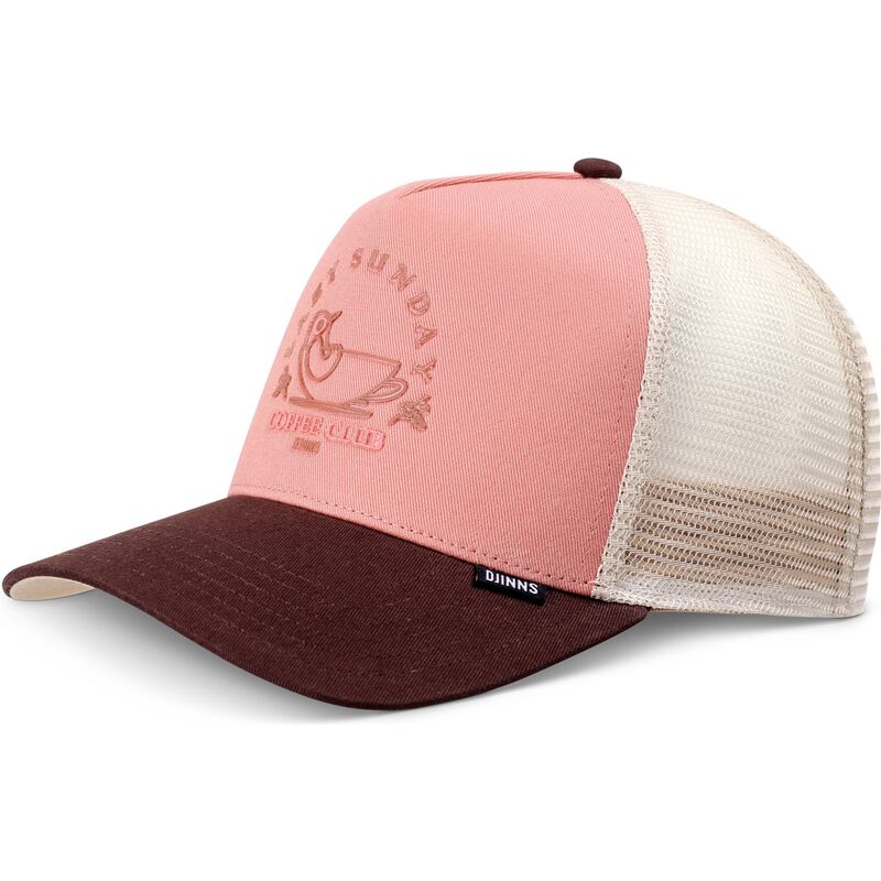 casquette-trucker-rose-et-marron-hft-lazy-bird-djinns