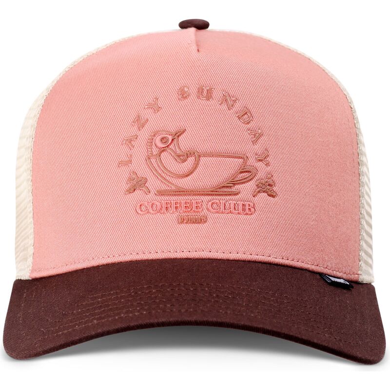 casquette-trucker-rose-et-marron-hft-lazy-bird-djinns
