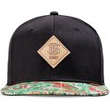 casquette-plate-noire-et-verte-snapback-woven-jungle-rev-djinns