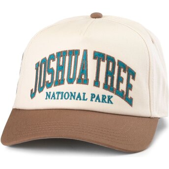 Casquette courbée marron snapback Roscoe Joshua Tree National Park American Needle