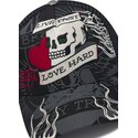 casquette-trucker-noire-live-fast-love-hard-ed-hardy