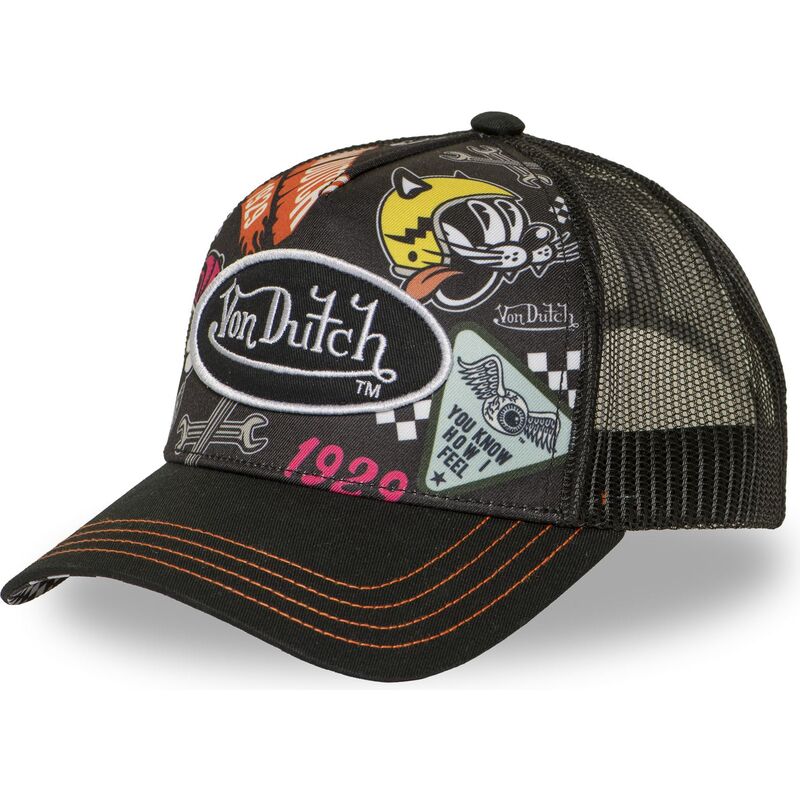 casquette-trucker-noire-subl19-von-dutch