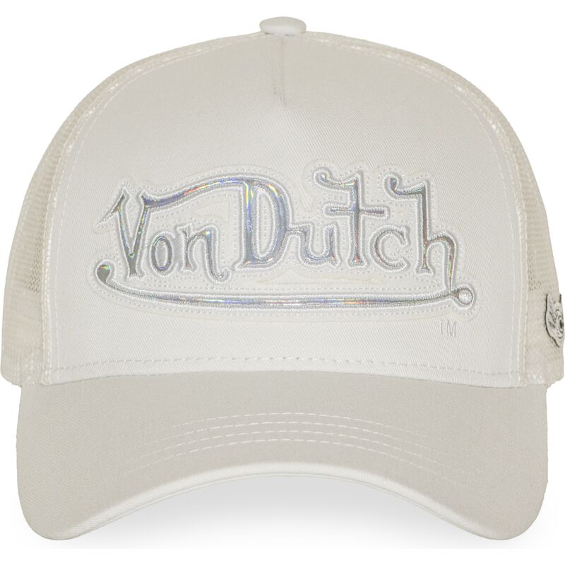 casquette-trucker-creme-rainbow-von-dutch casquette-trucker-creme-rainbow-von-dutch