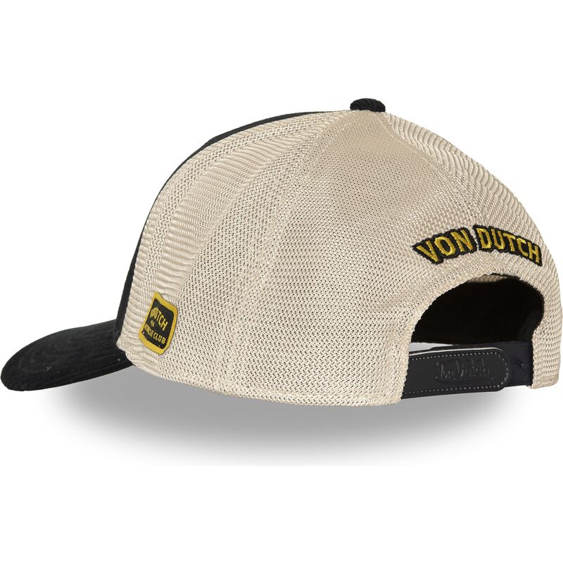 casquette-trucker-bleue-marine-et-beige-sem14-von-dutch