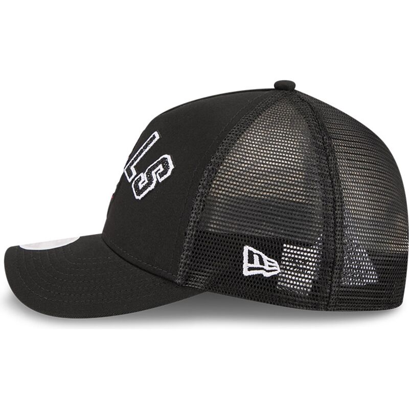 casquette-trucker-noire-9forty-m-crown-a-frame-pomp-chicago-bulls-nba-new-era casquette-trucker-noire-9forty-m-crown-a-frame-pomp-chicago-bulls-nba-new-era