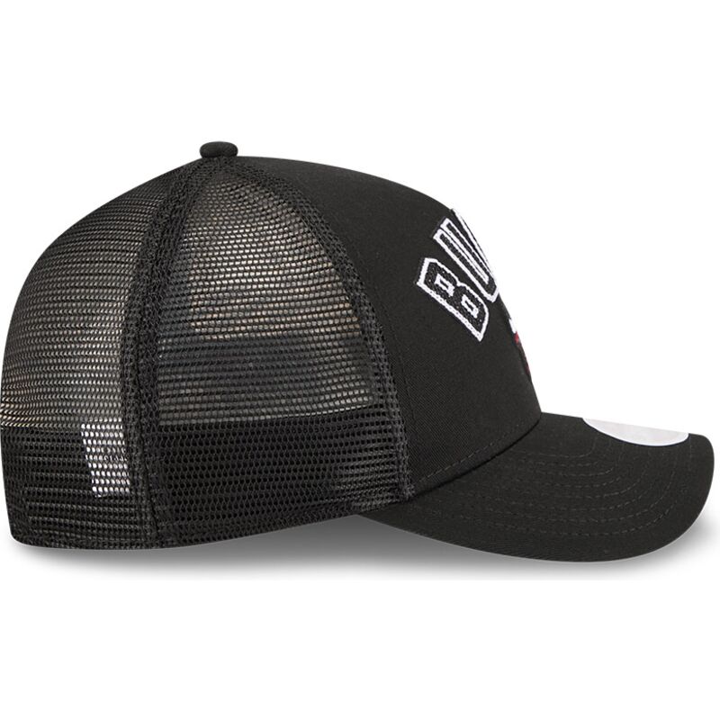 casquette-trucker-noire-9forty-m-crown-a-frame-pomp-chicago-bulls-nba-new-era casquette-trucker-noire-9forty-m-crown-a-frame-pomp-chicago-bulls-nba-new-era