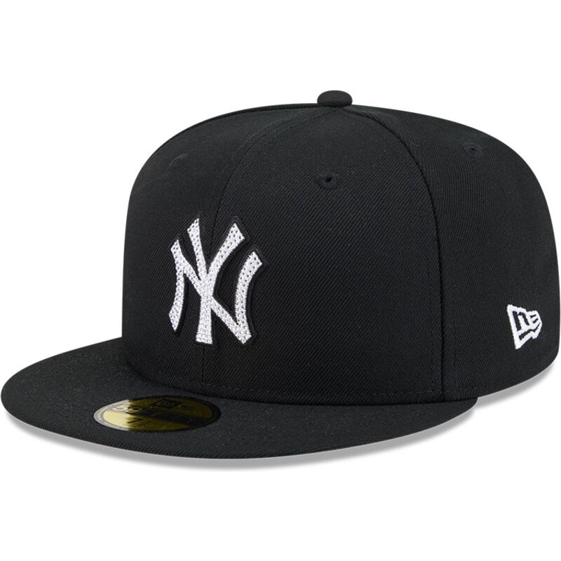 casquette-plate-noire-ajustee-59fifty-rhinestone-badge-new-york-yankees-mlb-new-era