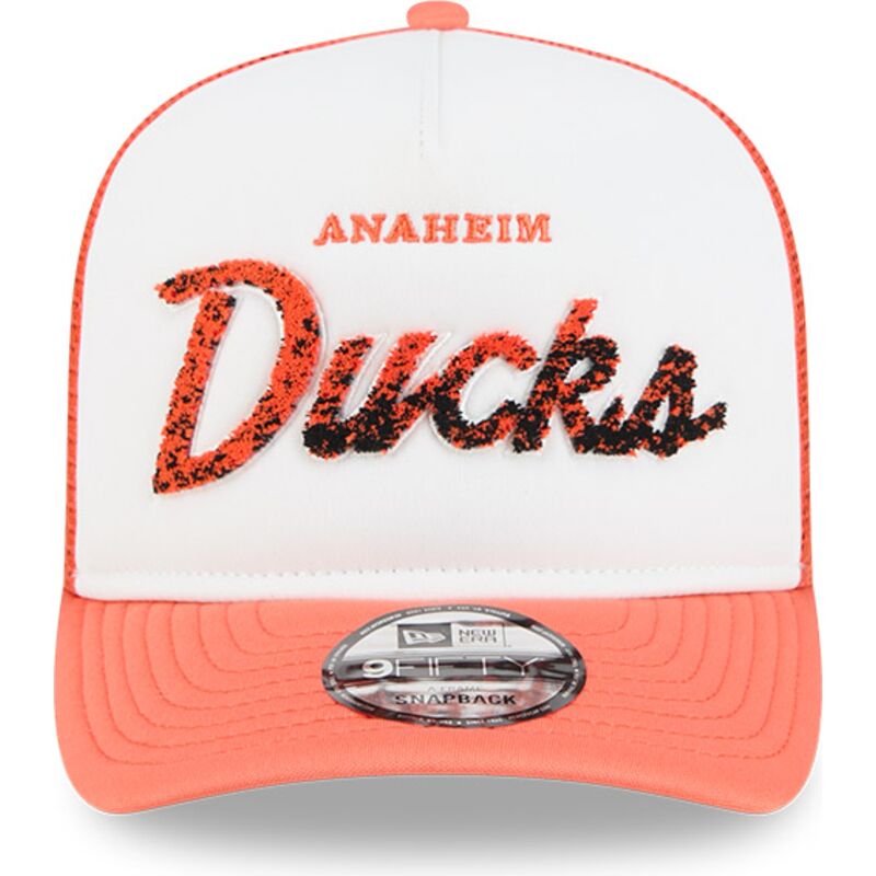 casquette-trucker-orange-et-blanche-9fifty-a-frame-na-lifestyle-f1-anaheim-ducks-nhl-new-era