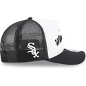 casquette-trucker-noire-et-blanche-9fifty-a-frame-na-lifestyle-f1-chicago-white-sox-mlb-new-era