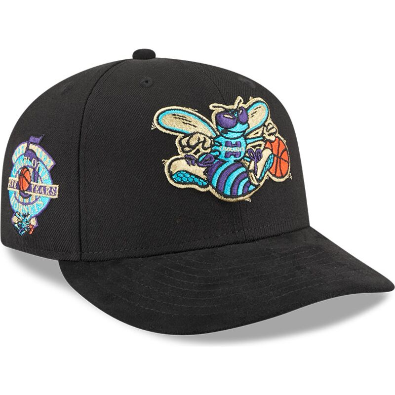 casquette-courbee-noire-snapback-9fifty-na-lifestyle-f1-charlotte-hornets-nba-new-era