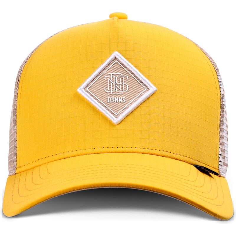 casquette-trucker-jaune-hft-big-ripstop-djinns