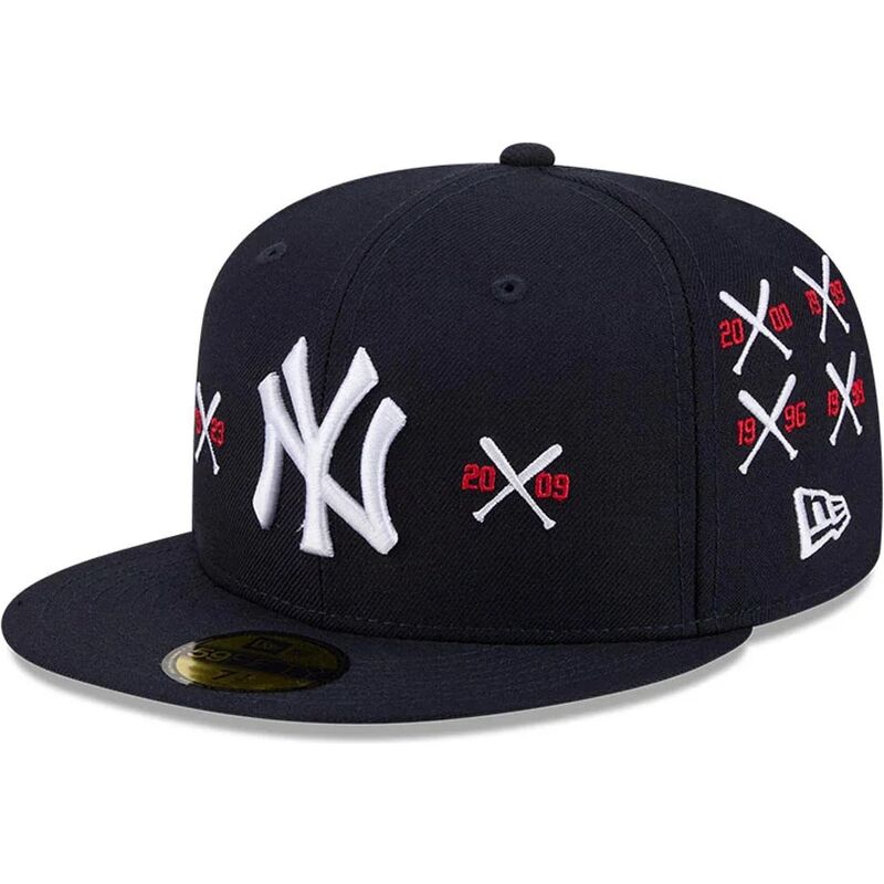 casquette-plate-bleue-marine-ajustee-59fifty-spike-lee-crossed-bats-new-york-yankees-mlb-new-era casquette-plate-bleue-marine-ajustee-59fifty-spike-lee-crossed-bats-new-york-yankees-mlb-new-era