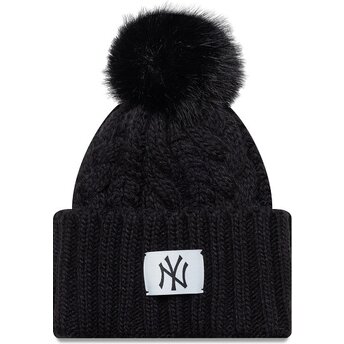 Bonnet avec pompom noir pour enfant Cable New York Yankees MLB New Era
