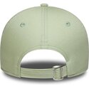 casquette-courbee-verte-ajustable-pour-femme-avec-logo-vert-9forty-league-essential-los-angeles-dodgers-mlb-new-era