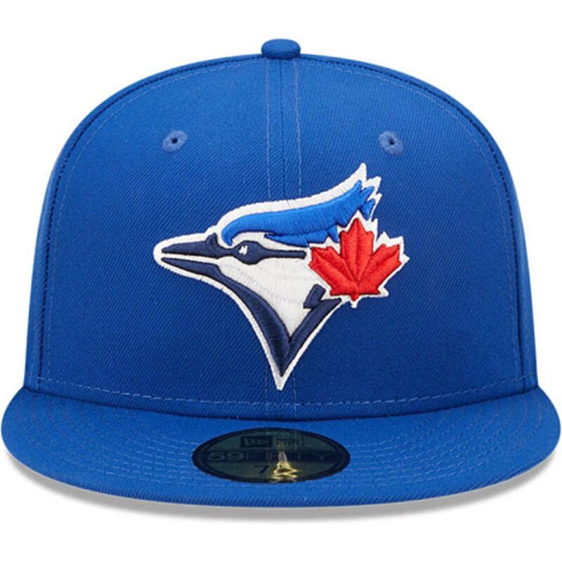 casquette-plate-bleue-ajustee-59fifty-ac-perf-toronto-blue-jays-mlb-new-era casquette-plate-bleue-ajustee-59fifty-ac-perf-toronto-blue-jays-mlb-new-era