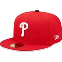 casquette-plate-rouge-ajustee-59fifty-ac-perf-philadelphia-phillies-mlb-new-era