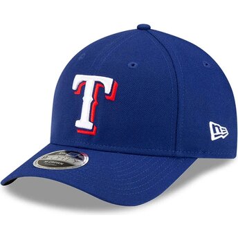 Casquette courbée bleue snapback 9FORTY M-Crown Player Replica Texas Rangers MLB New Era