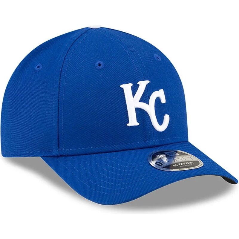 casquette-courbee-bleue-snapback-9forty-m-crown-player-replica-kansas-city-royals-mlb-new-era