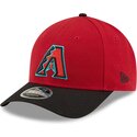 casquette-courbee-rouge-et-noire-snapback-9forty-m-crown-player-replica-arizona-diamondbacks-mlb-new-era