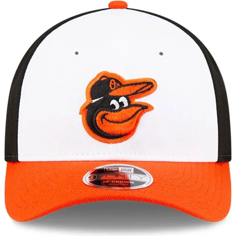 casquette-courbee-orange-et-noire-snapback-9forty-m-crown-player-replica-baltimore-orioles-mlb-new-era