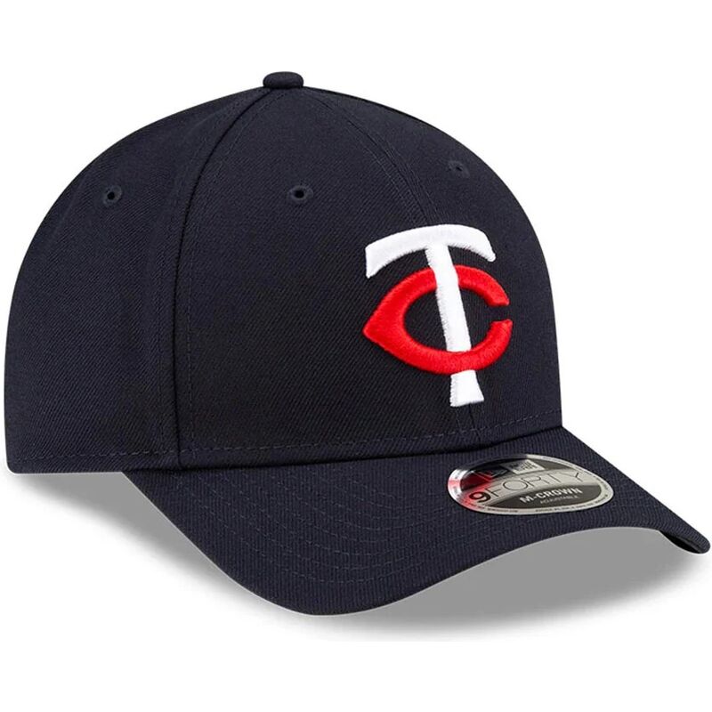 casquette-courbee-bleue-marine-snapback-9forty-m-crown-player-replica-minnesota-twins-mlb-new-era casquette-courbee-bleue-marine-snapback-9forty-m-crown-player-replica-minnesota-twins-mlb-new-era