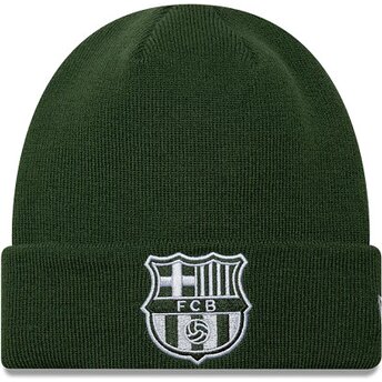 Bonnet vert avec logo blanc Seasonal Cuff FC Barcelona LALIGA New Era