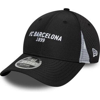 Casquette courbée noire snapback 9FORTY M-Crown Featherweight Poly FC Barcelona LALIGA New Era
