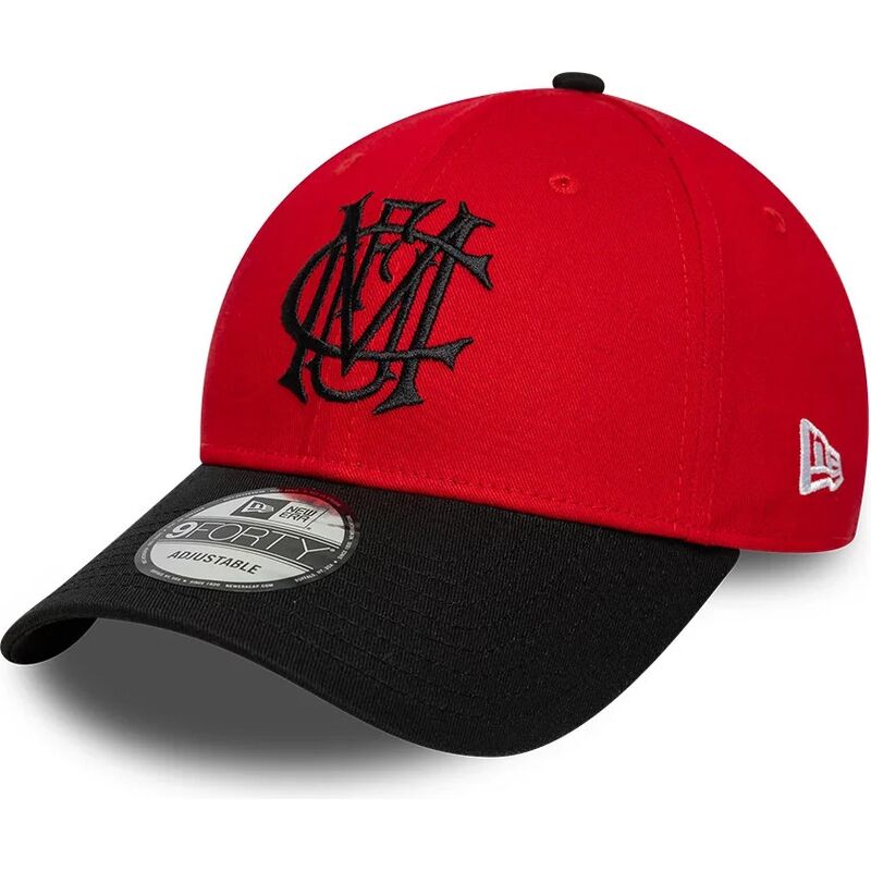casquette-courbee-rouge-et-noire-ajustable-9forty-contrast-manchester-united-football-club-premier-league-new-era casquette-courbee-rouge-et-noire-ajustable-9forty-contrast-manchester-united-football-club-premier-league-new-era