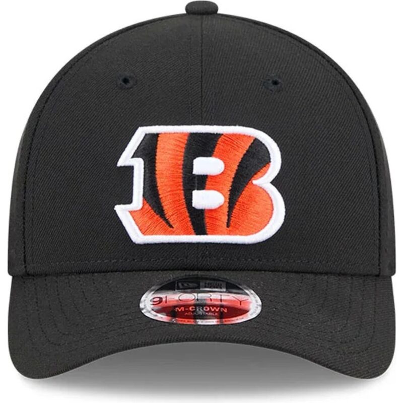 casquette-courbee-noire-snapback-9forty-m-crown-team-cincinnati-bengals-nfl-new-era