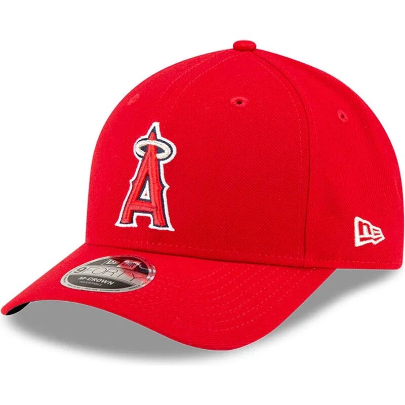 casquette-courbee-rouge-snapback-9forty-m-crown-player-replica-los-angeles-angels-mlb-new-era