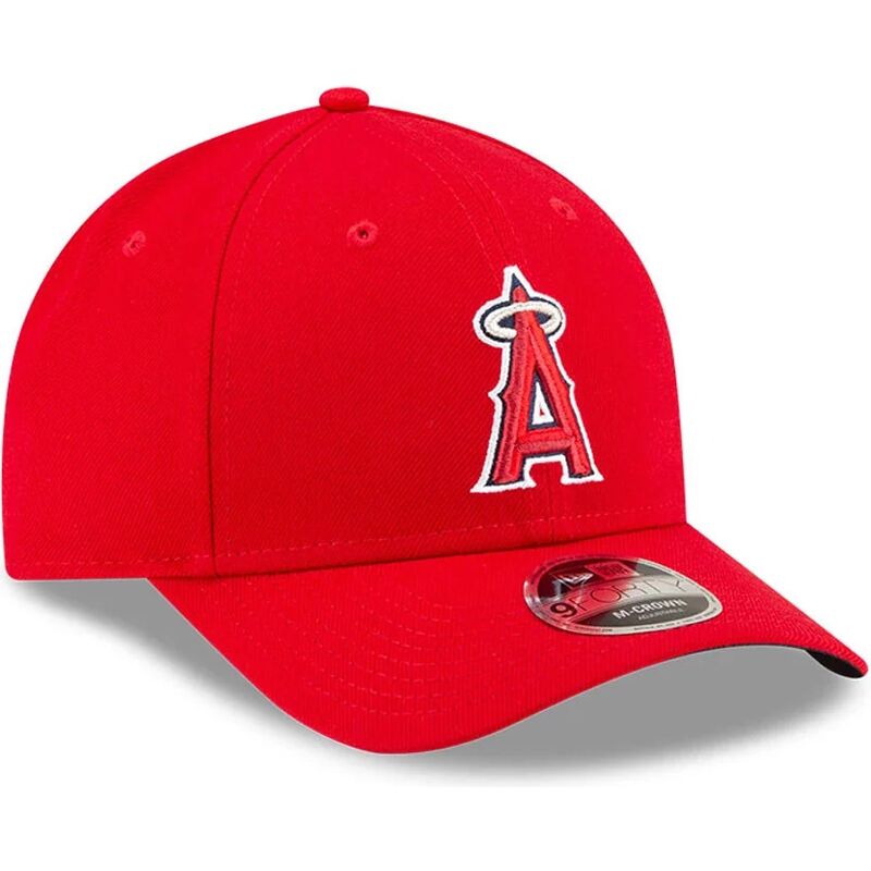 casquette-courbee-rouge-snapback-9forty-m-crown-player-replica-los-angeles-angels-mlb-new-era