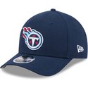 casquette-courbee-bleue-marine-snapback-9forty-m-crown-team-tennessee-titans-nfl-new-era
