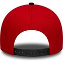 casquette-courbee-rouge-et-noire-snapback-9forty-team-stade-toulousain-top-14-new-era