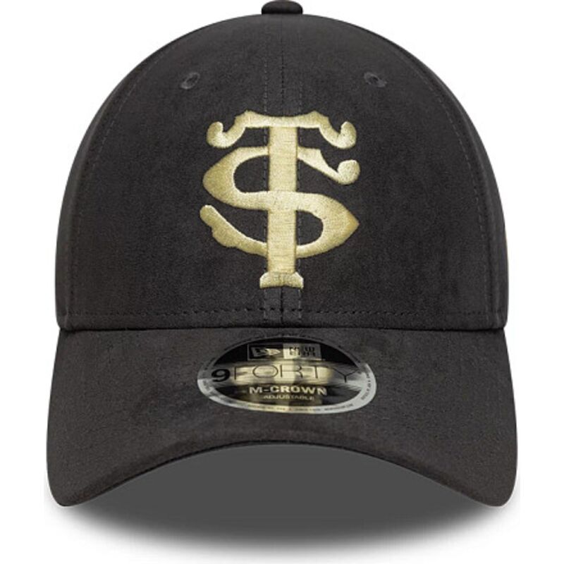 casquette-courbee-grise-snapback-9forty-m-crown-suede-stade-toulousain-top-14-new-era