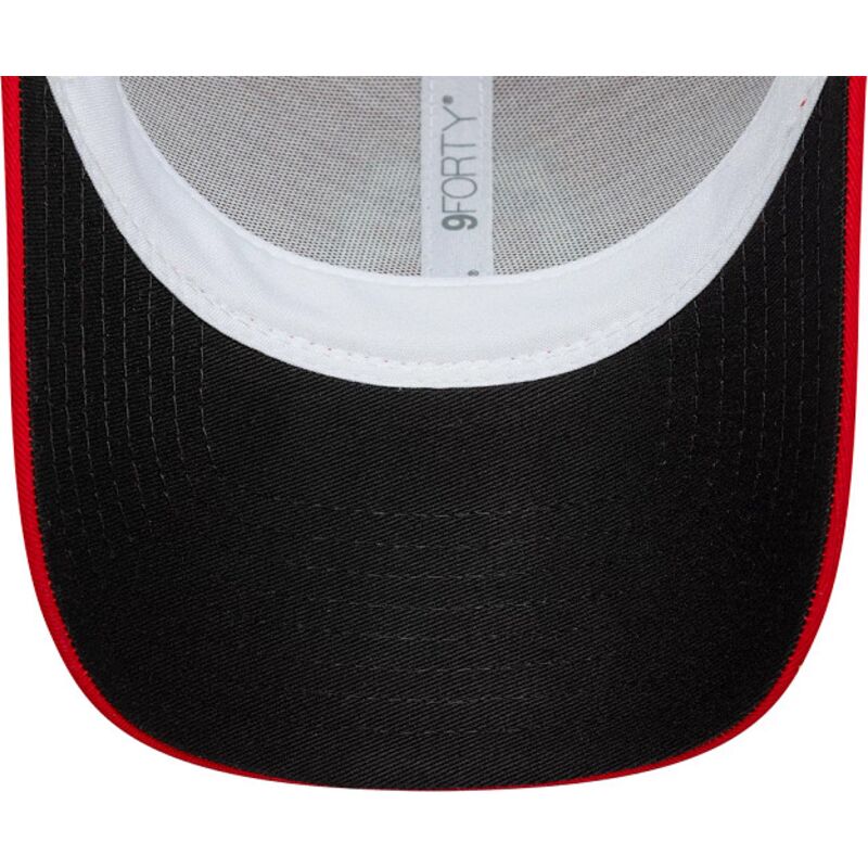 casquette-trucker-rouge-et-blanche-ajustable-9forty-league-stade-toulousain-top-14-new-era