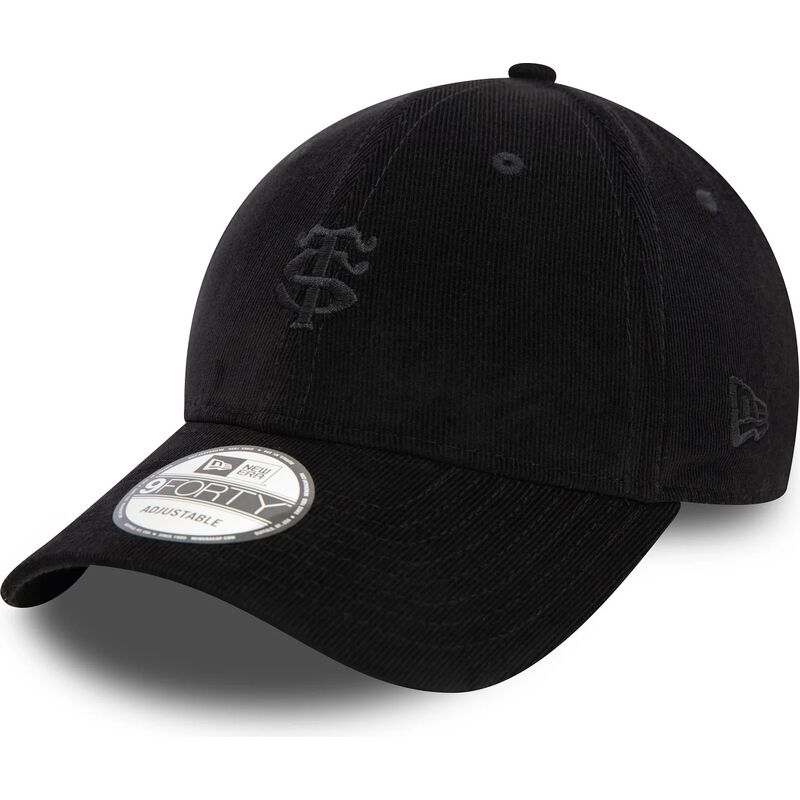 casquette-courbee-noire-ajustable-avec-logo-noir-9forty-baby-cord-stade-toulousain-top-14-new-era casquette-courbee-noire-ajustable-avec-logo-noir-9forty-baby-cord-stade-toulousain-top-14-new-era