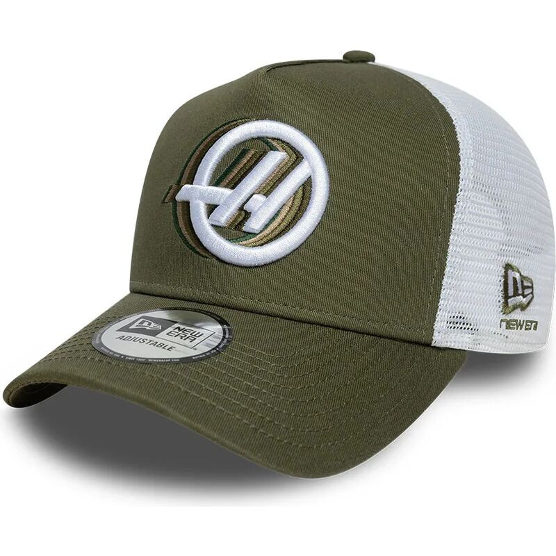 casquette-trucker-verte-et-blanche-a-frame-seasonal-haas-f1-team-formula-1-new-era casquette-trucker-verte-et-blanche-a-frame-seasonal-haas-f1-team-formula-1-new-era