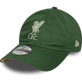 Casquette courbée verte ajustable 9TWENTY Seasonal Liverpool Football Club Premier League New Era