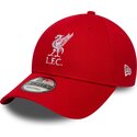 casquette-courbee-rouge-ajustable-9forty-core-liverpool-football-club-premier-league-new-era