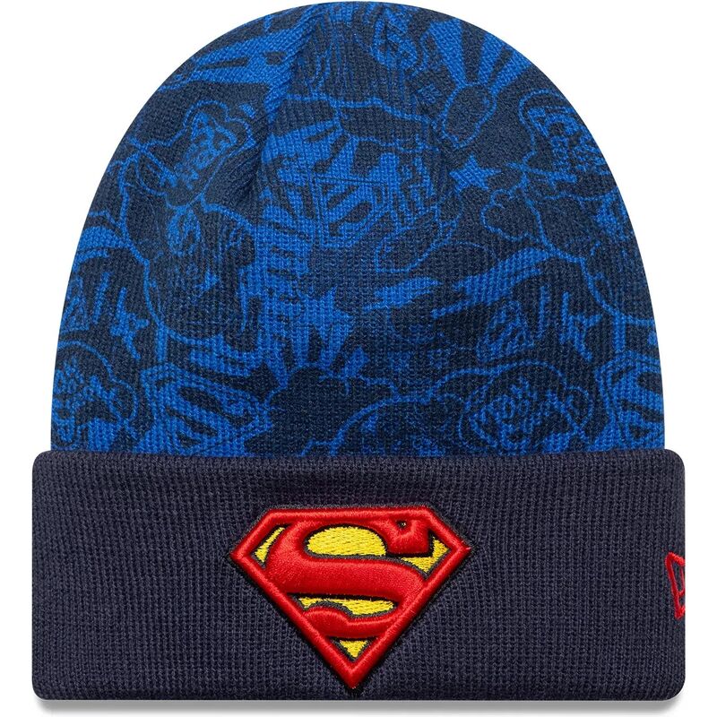 bonnet-bleu-marine-pour-enfant-superman-dc-comics-new-era
