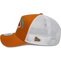 casquette-trucker-orange-et-blanche-a-frame-fishing-new-era