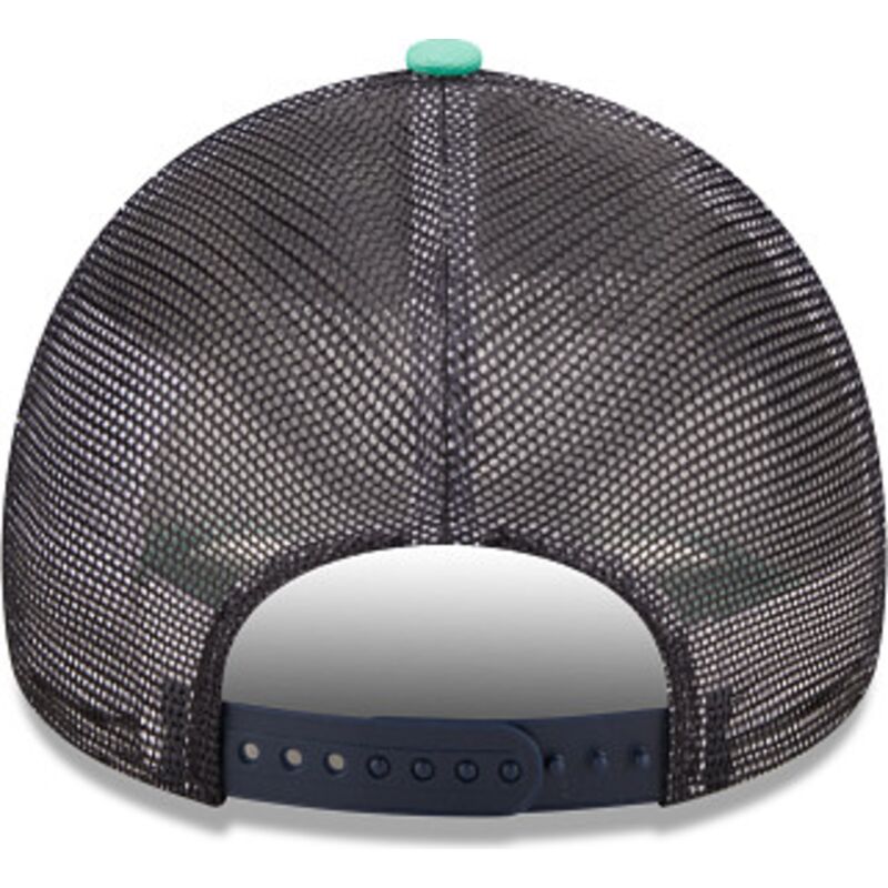 casquette-trucker-verte-et-blanche-a-frame-location-miami-new-era