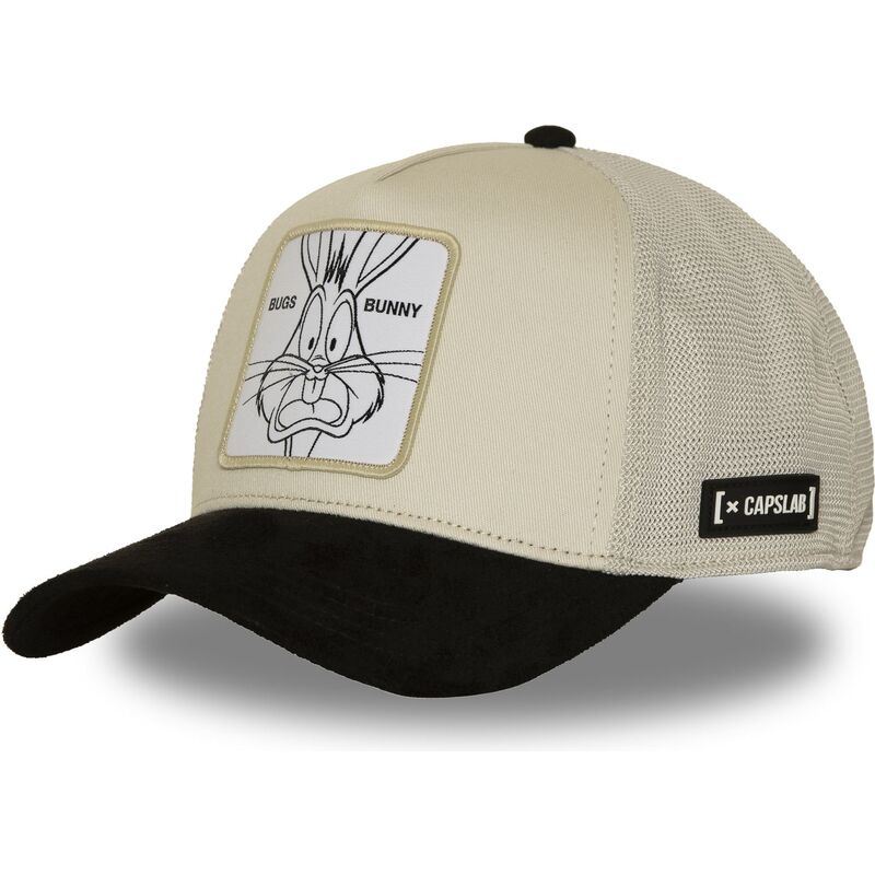 casquette-trucker-beige-et-noire-bugs-bunny-loo14-bic-looney-tunes-capslab