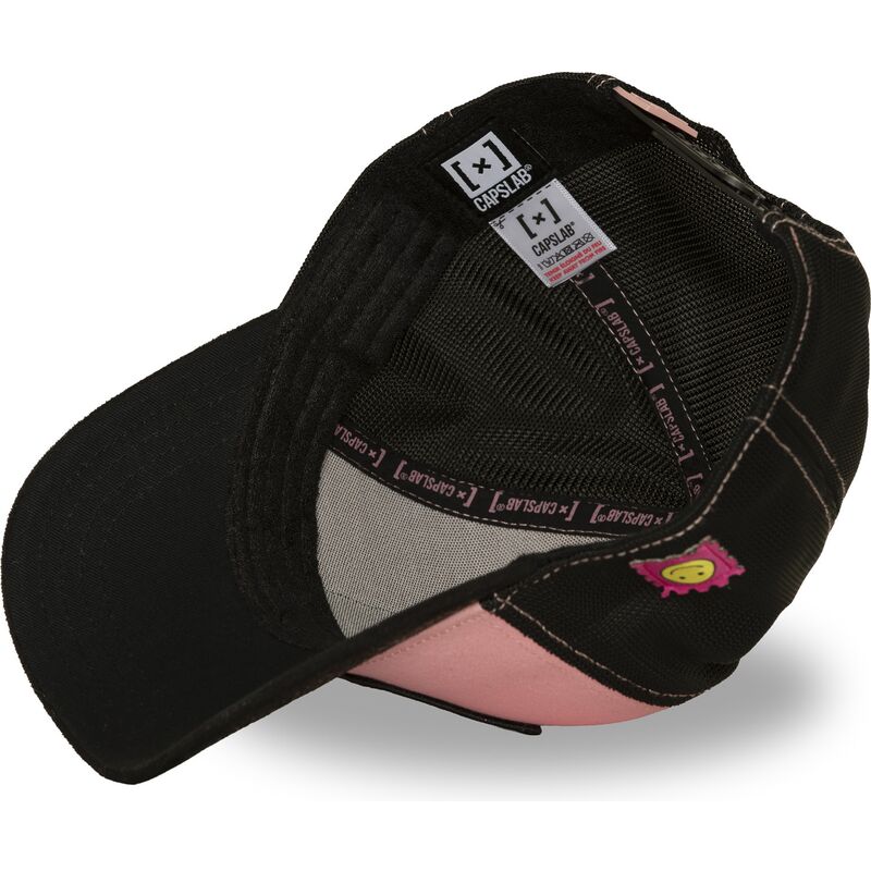 casquette-trucker-rose-et-noire-mona-lisa-acid-art1-mona-monacid-famous-capslab