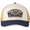 casquette-marron-et-bleue-marine-sem07-von-dutch