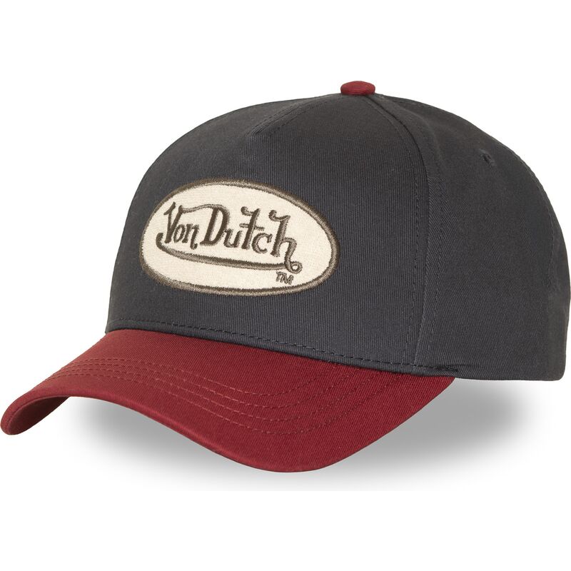 casquette-courbee-bleue-marine-et-rouge-snapback-terry-fv-von-dutch