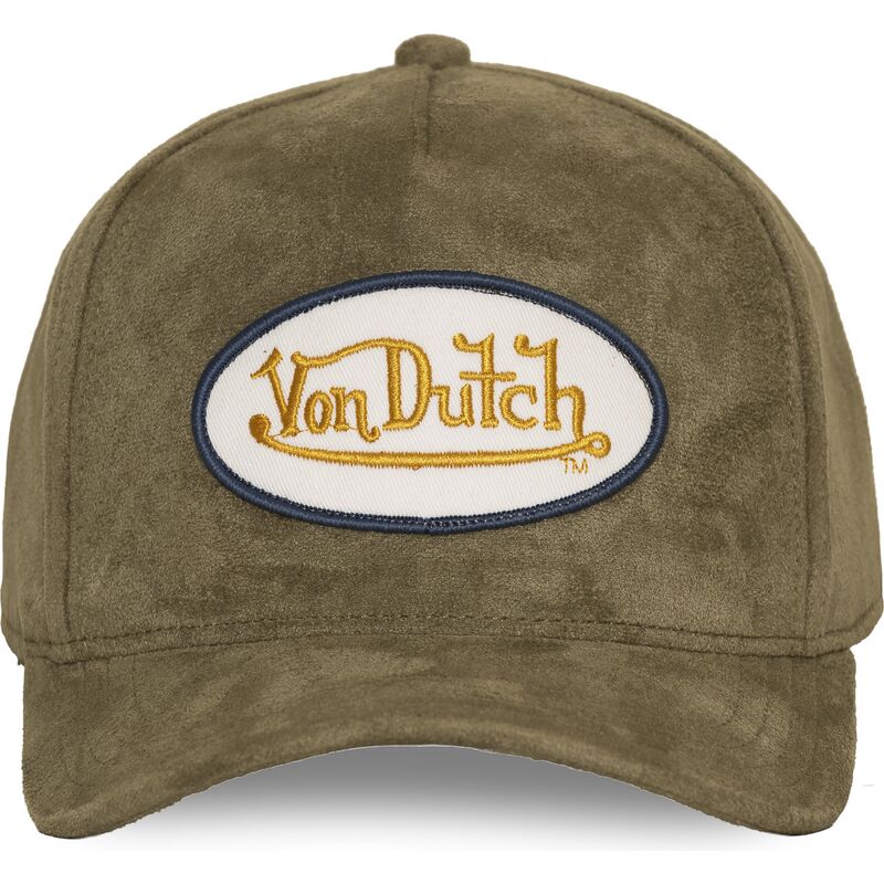 casquette-courbee-verte-snapback-fur-fk-von-dutch