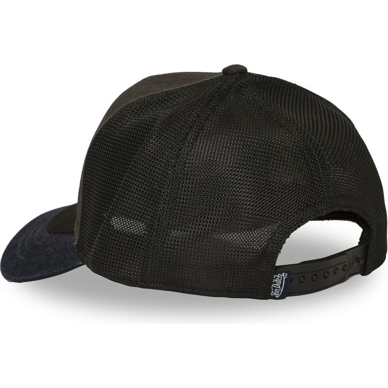casquette-trucker-grise-et-noire-shield06-von-dutch